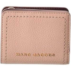 Marc Jacobs Groove Mini Top Stitched Compact Zip Leather Wallet for Women (Rose)(Rose)