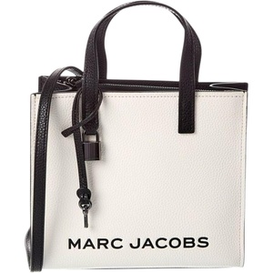 Marc Jacobs Mini Grind Tote Top Handle Small(Black White)