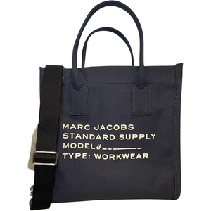 Marc Jacobs Standard Supply Canvas Tote Crossbody Strap Medium(Azure Blue)