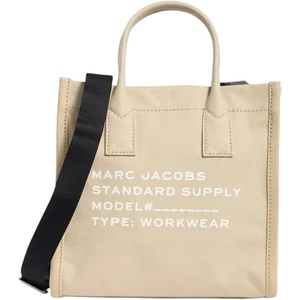 Marc Jacobs Standard Supply Canvas Tote Crossbody Strap Medium(Beige)
