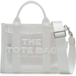 Marc Jacobs Women’s The Canvas Small Tote Bag(White Mesh)