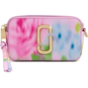 Marc Jacobs Women’s The Jelly Snapshot Bag(Ribbon Pink Multi)