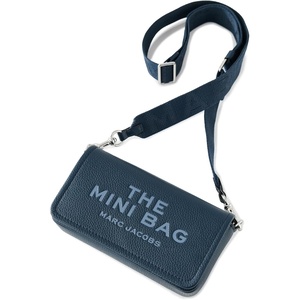 Marc Jacobs Women’s The Leather Mini Bag(Blue Sea)