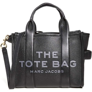 Marc Jacobs Women’s The Leather Small Tote Bag(Black)