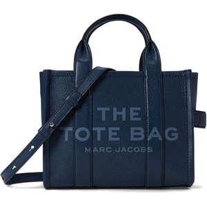 Marc Jacobs Women’s The Leather Small Tote Bag(Blue Sea)