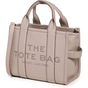 Marc Jacobs Women’s The Leather Small Tote Bag(Cement)