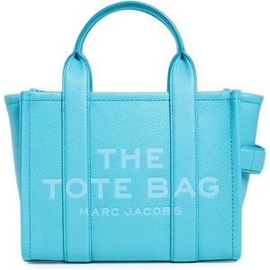Marc Jacobs Women’s The Leather Small Tote Bag(Pool)