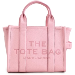 Marc Jacobs Women’s The Leather Small Tote Bag(Ribbon Pink)