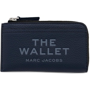 Marc Jacobs Womens The Leather Top Zip Multi Wallet Cloud Blue Onesize(Blue Sea)