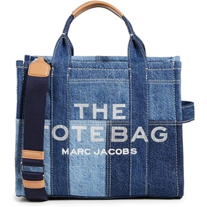 Marc Jacobs Women’s The Leather Tote Bag(Blue Denim)