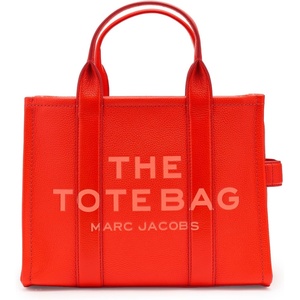 Marc Jacobs Women’s The Leather Tote Bag(Electric Orange)