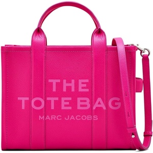Marc Jacobs Women’s The Leather Tote Bag(Hot Pink)