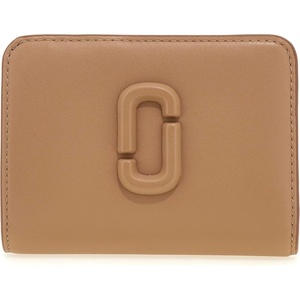 Marc Jacobs Women’s The Mini Compact Wallet, camel, One Size(camel)