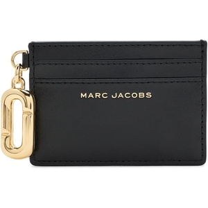 Marc Jacobs, Women’s, The Pop J Marc Card Case, Powder Pink, One Size(Black)