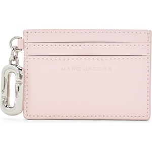 Marc Jacobs, Women’s, The Pop J Marc Card Case, Powder Pink, One Size(Powder Pink)