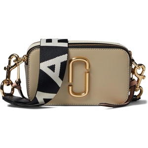 Marc Jacobs Women’s The Snapshot Crossbody(Khaki Multi)