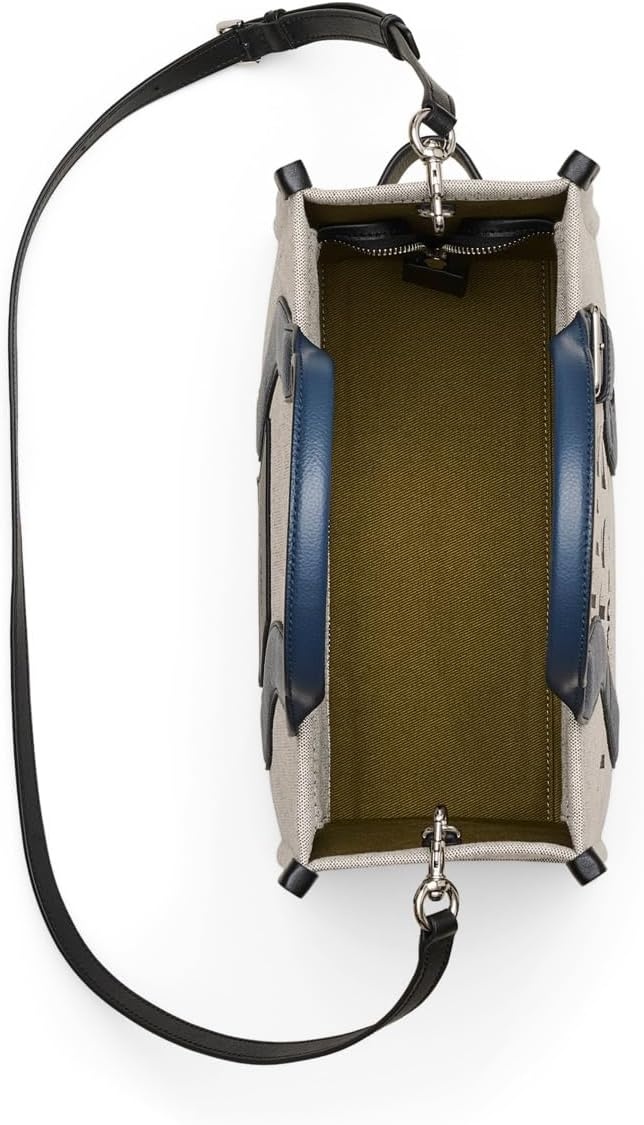 image:imageMarc Jacobs The Wavy Canvas Medium Tote BagIvoryNavy