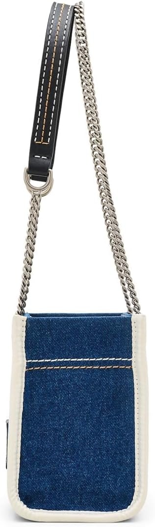image:imageMarc Jacobs Womens The Denim Chain Crossbody Tote BagDark Wash