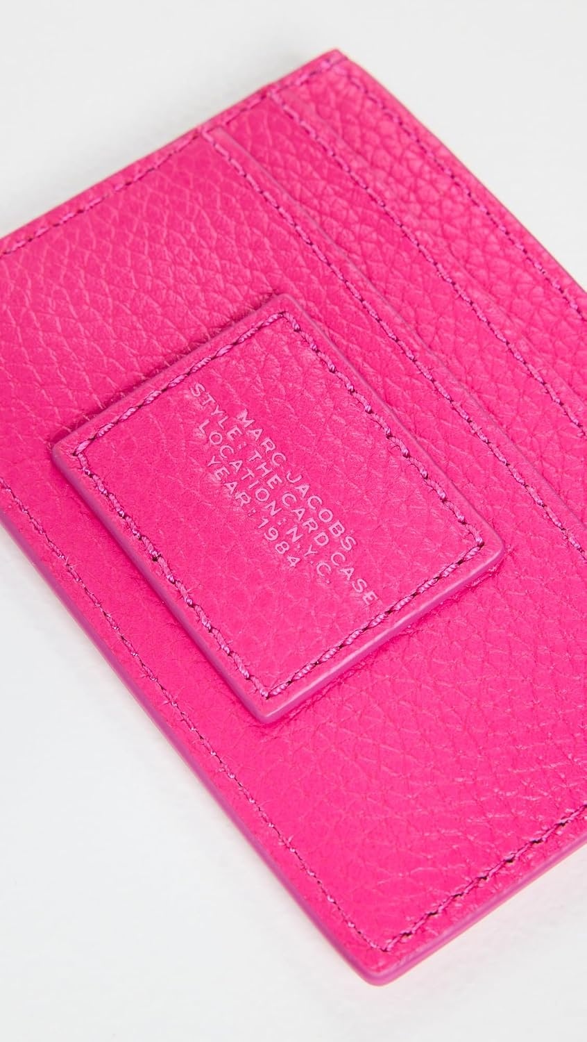 image:imageMarc Jacobs Womens The Leather Card CaseHot Pink