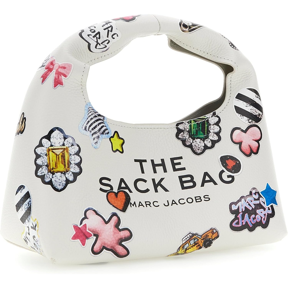 image:imageMarc Jacobs The Mini Sack BagWhite and Multicoloured