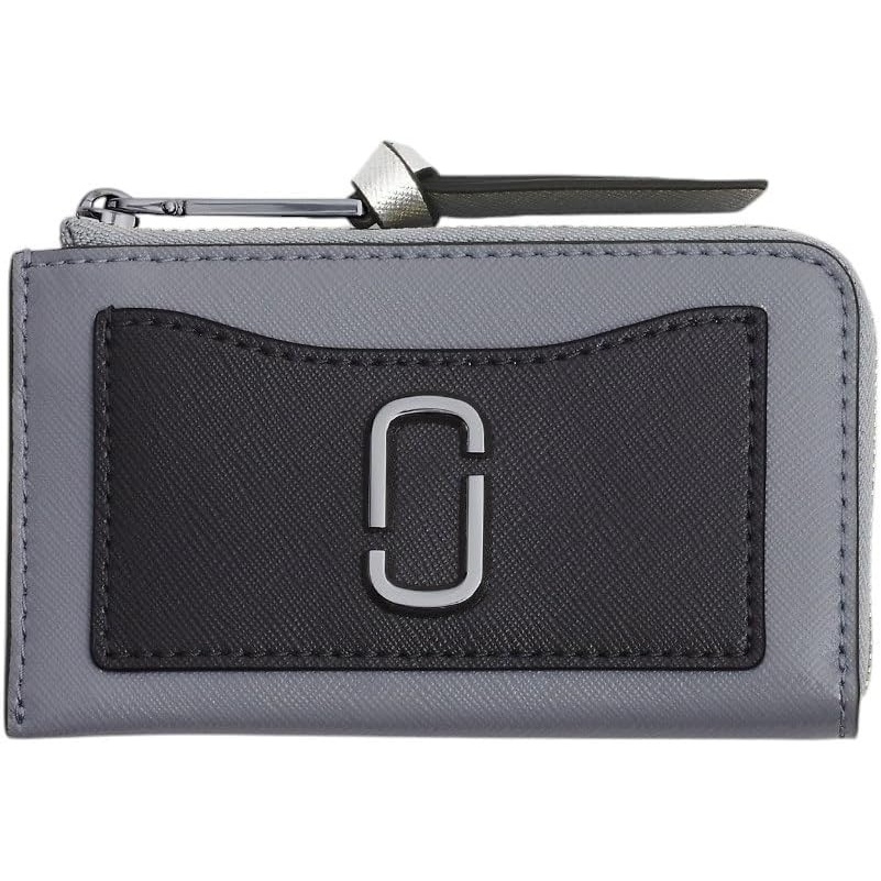 image:imageMarc Jacobs The Utility Snapshot Top Zip Multi Wallet Wolf Grey MultiWOLF GREY MULTI