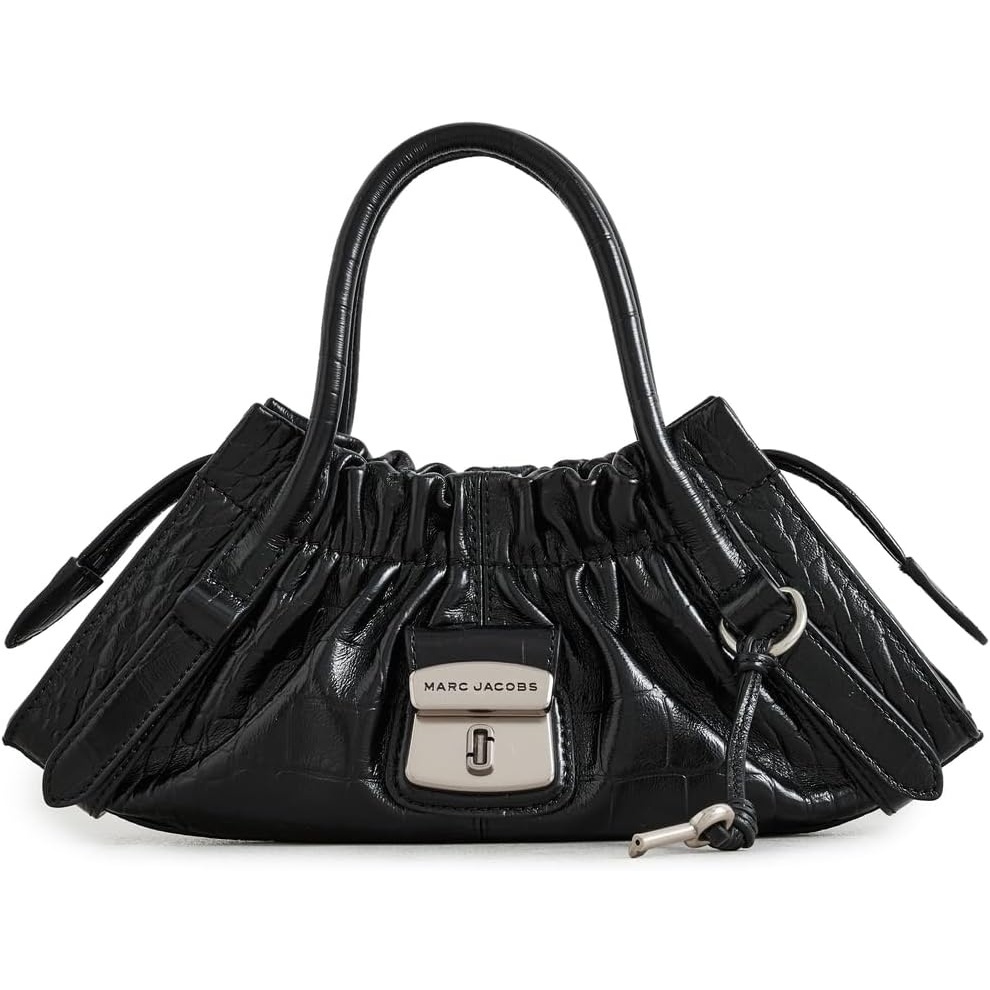 image:imageMarc Jacobs Womens The Croc Cristina Small SatchelBlack