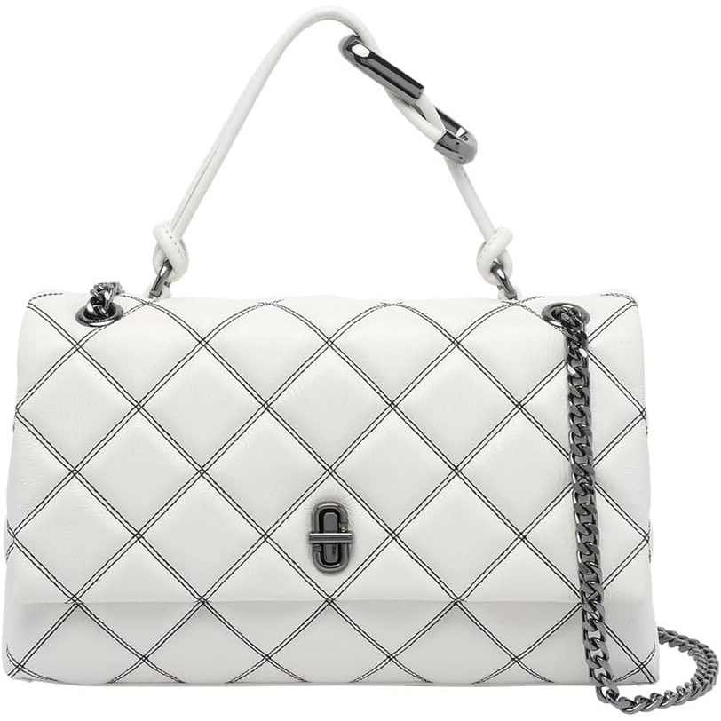 image:imageMarc Jacobs Womens The Dual Chain ShoulderWhiteBlack
