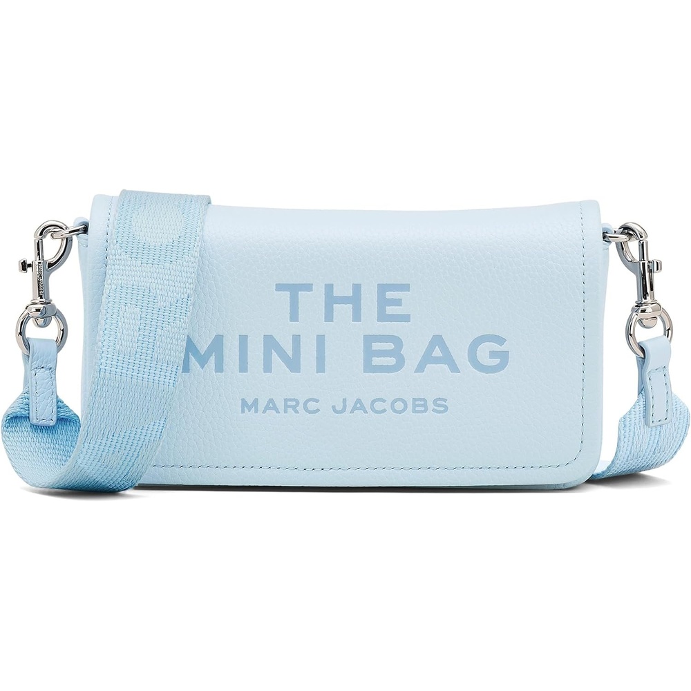 image:imageMarc Jacobs Womens The Leather Mini BagCloud Blue
