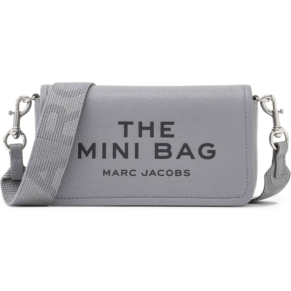 image:imageMarc Jacobs Womens The Leather Mini BagWolf Grey