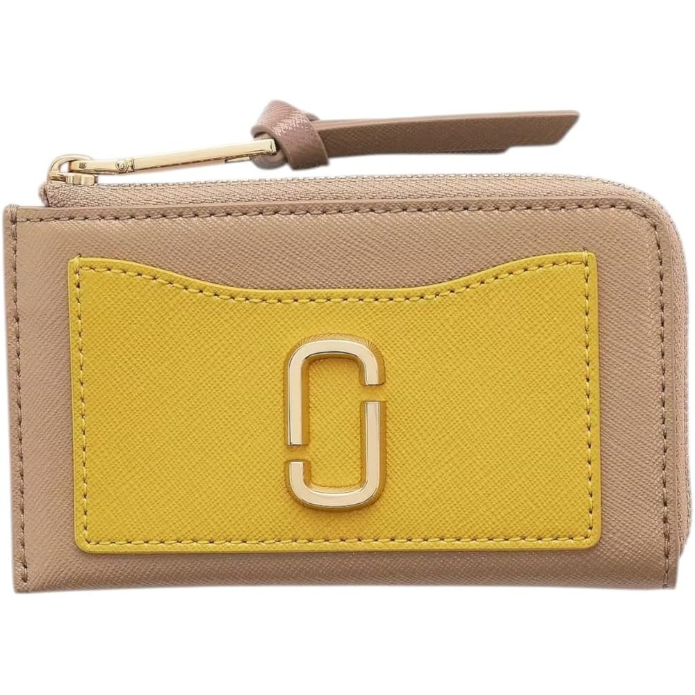 image:imageMarc Jacobs Womens The Utility Snapshot Top Zip Multi Wallet Camel Multi One SizeJoy Yellow Multi