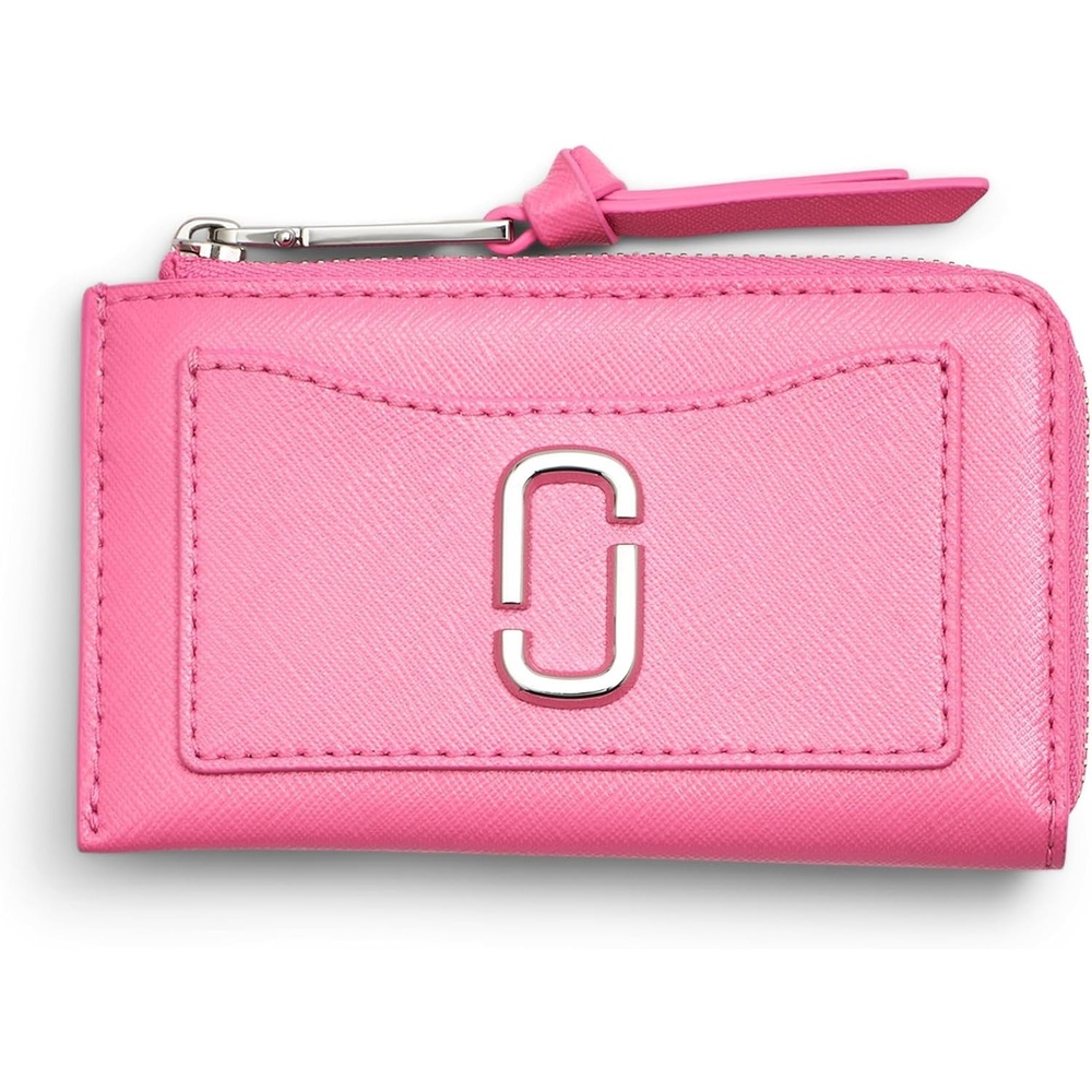 image:imageMarc Jacobs Womens The Utility Snapshot Top Zip Multi Wallet Camel Multi One SizePetal Pink