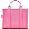 Marc Jacobs The Leather Medium Tote Bag Petal Pink One Size