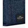 Marc Jacobs The Mini Crystal Canvas Tote(Dark Wash Crystals)