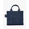 Marc Jacobs The Mini Crystal Canvas Tote(Dark Wash Crystals)