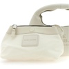 Marc Jacobs The Mini Sack Bag(White/Nickel)