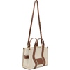 Marc Jacobs The Wavy Canvas Medium Tote Bag(Beige/Argan Oil)