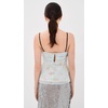 Marc Jacobs Women’s Blurred Floral Bow Top(Blue Mist Multi)