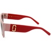 Marc Jacobs Women’s Marc 646/S 0086/Ha 57(C48/Ha Pink Red)