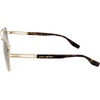 Marc Jacobs Women’s Modern Sunglasses(Gold Borwn)