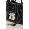 Marc Jacobs Women’s The Croc Cristina Small Satchel(Black)