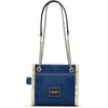 Marc Jacobs Women’s The Denim Chain Crossbody Tote Bag(Dark Wash)