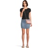 Marc Jacobs Women’s The Denim Chain Crossbody Tote Bag(Ribbon Pink)