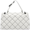 Marc Jacobs Women’s The Dual Chain Shoulder(White/Black)