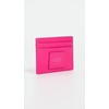 Marc Jacobs Women’s The Leather Card Case(Hot Pink)