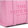 Marc Jacobs Women’s The Leather Crossbody Tote Bag(Fluro Candy Pink)