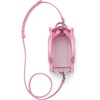 Marc Jacobs Women’s The Leather Crossbody Tote Bag(Fluro Candy Pink)