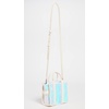 Marc Jacobs Women’s The Leather Crossbody Tote Bag(Iridescent)