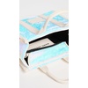 Marc Jacobs Women’s The Leather Crossbody Tote Bag(Iridescent)