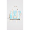Marc Jacobs Women’s The Leather Crossbody Tote Bag(Iridescent)
