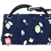 Marc Jacobs Women’s The Micro Dual Bag(Indigo)